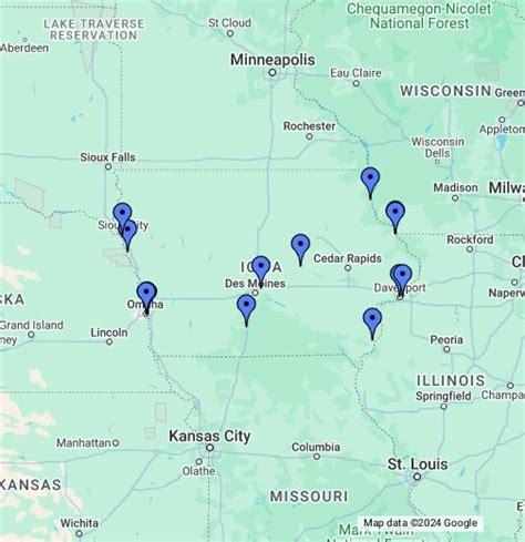 ia casinos map - THE 10 BEST Iowa Casinos You'll Want to Visit (Updated 2024)